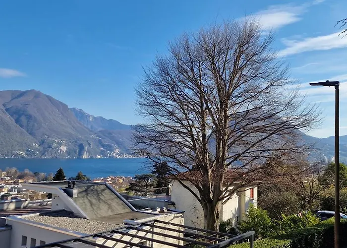 Lugano Lakeview Apartment With Self Check-In & Private Parking On Request